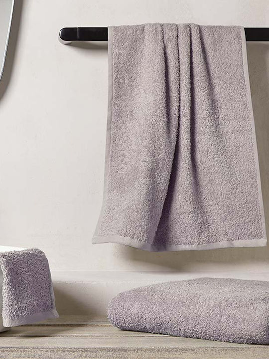 Peiraiki Patraiki Bath Towel Set 3pcs Lilac Marble Weight 440gr/m²