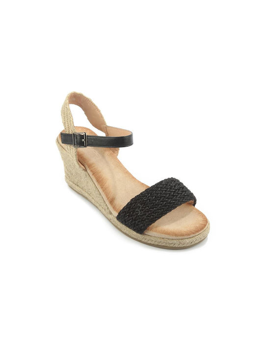 Fshoes Platforme dama Negre