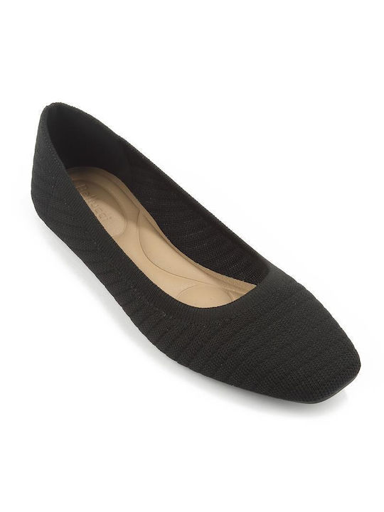 Fshoes Pointy Ballerinas Fshoes Black