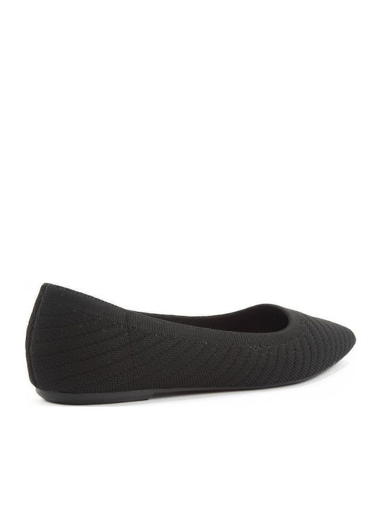 Pointy Ballerinas  Black