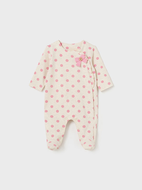 Mayoral Baby Bodysuit Set Beige