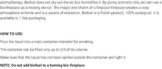 Kratki BioethaNol 1лт