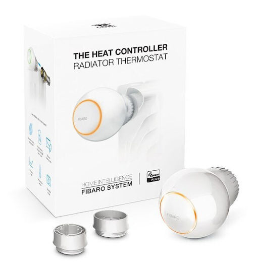 Fibaro FGT-001 Electronic Thermostatic Radiator Valve with Wi-Fi for Radiator Body 1pcs