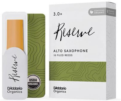 Daddario Woodwinds D'addario Woodwinds Organic Reserve Kαλάμι Άλτο Σαξοφώνου No 3.0+ 1 Τεμ