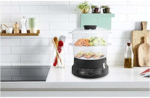 Tefal Food Steamer Food Steamer with 2 Steaming Decks 6lt