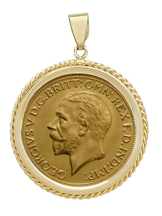 Vergoldete Halskette