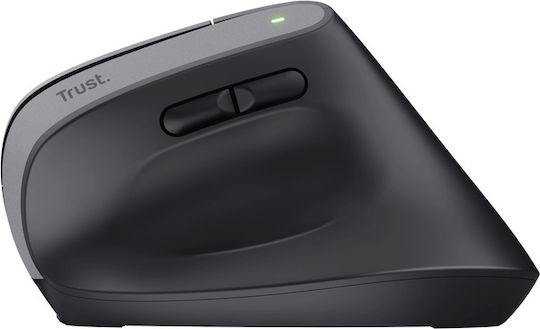 Trust Bayo+ Безжичен Ергономичен Bluetooth Vertical Мишка Черен