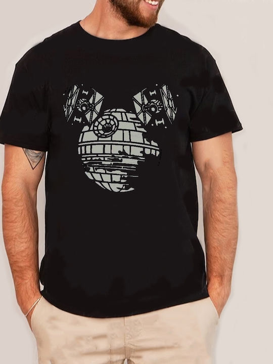 Fruit of the Loom T-shirt Star Wars Μαύρο Βαμβακερό