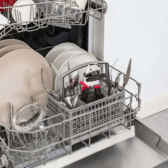 Tefal Ingenio Отварачка за Консерви от Неръждаема Стомана Черно/червено