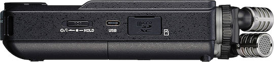 Tascam Portacapture X6 Πολυκάναλος Ψηφιακός Φορητός Εγγραφέας Μπαταρίας/Ρεύματος για Εγγραφή σε Κάρτα Μνήμης με Phantom Power και Τροφοδοσία USB