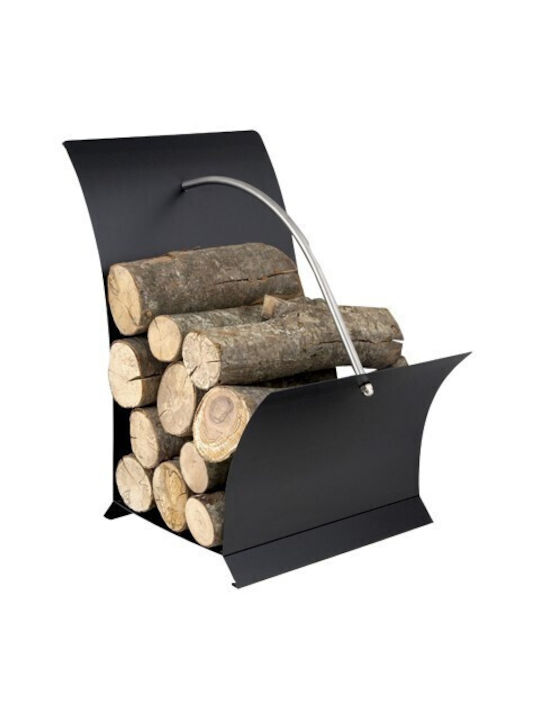 Viometal LTD 1080 Genf Metallisch Korb Holzlagerung 40x36.5x61cm