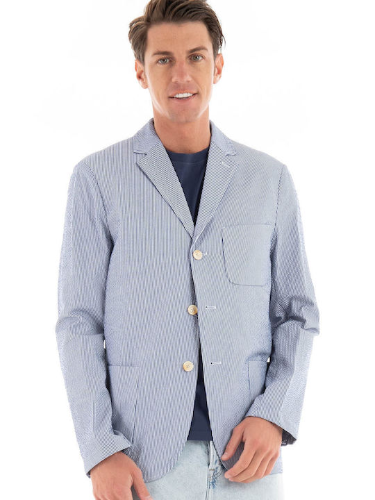 Scotch & Soda Men's Suit Jacket BLUE 177222-6475