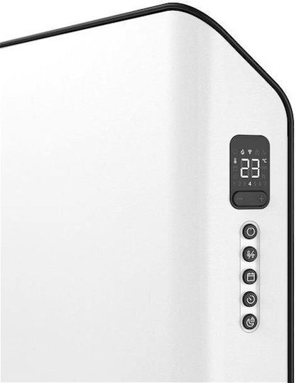 Duux Edge 2000 White Konvektorheizung Boden 2000W mit elektronischem Thermostat und WiFi 80x40cm Weiß