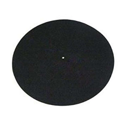 Rega Slipmat από Τσόχα Felt Mat Standard σε Μαύρο Χρώμα