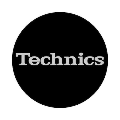 Technics Slipmat από Τσόχα Slipmat Simple με Σχέδιο