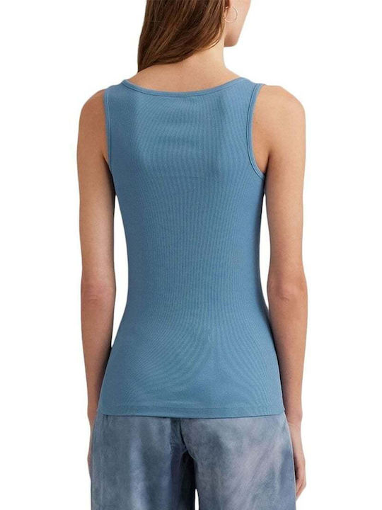 Ralph Lauren Damen Bluse Ärmellos Pale Azure