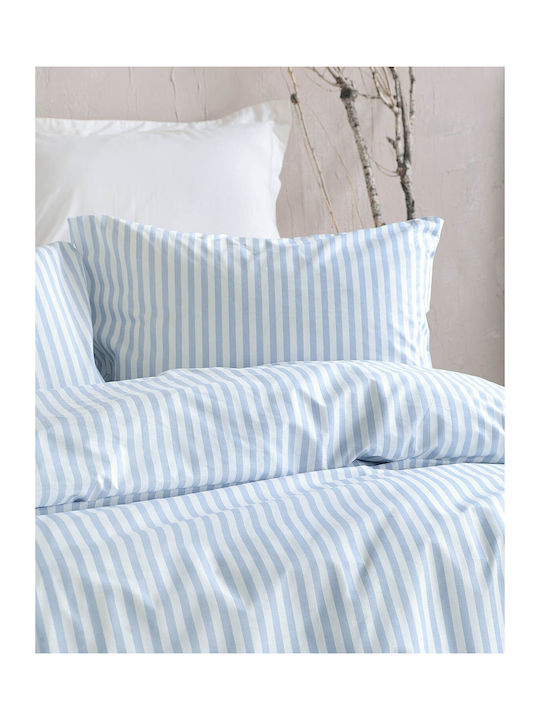 Rythmos Diva Eloise Set Coverlet Single Cotton Blue 160x240cm 2pcs