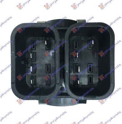 Διακόπτης Παραθύρου Εμπρός Διπλός 8pin 06 Ford Transit Connect 03-10 1007910 Αριστερό 1 Τεμ