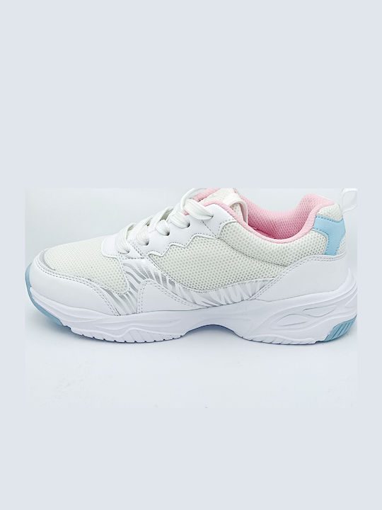 Γυναικεία Ανατομικά Sneakers Λευκά