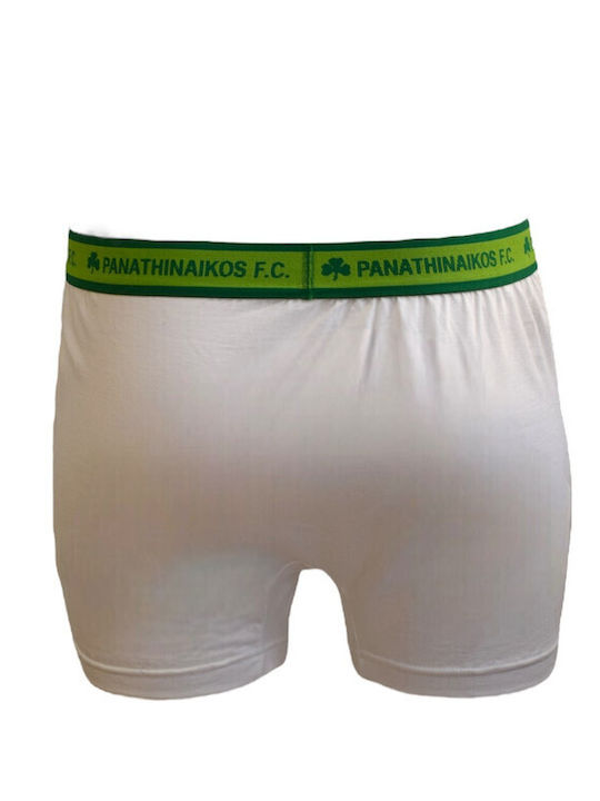 Apple Boxer Παναθηναϊκός Men's Boxer White with Patterns