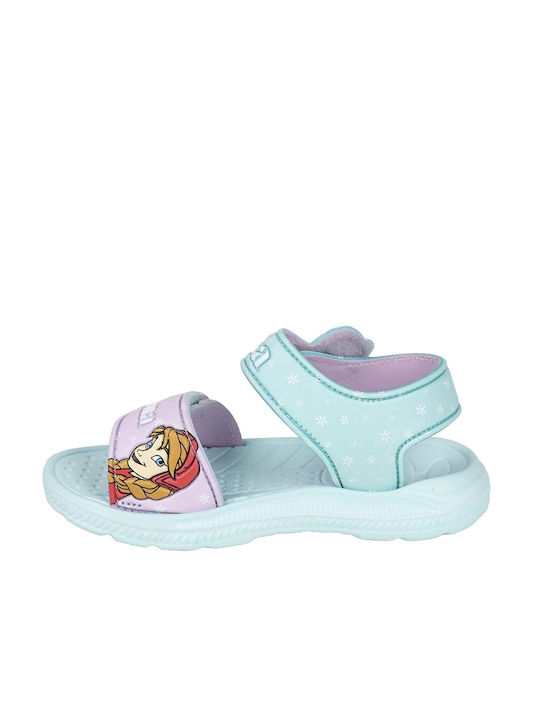 Disney Elsa Детски Обувки за Плаж Светлосин
