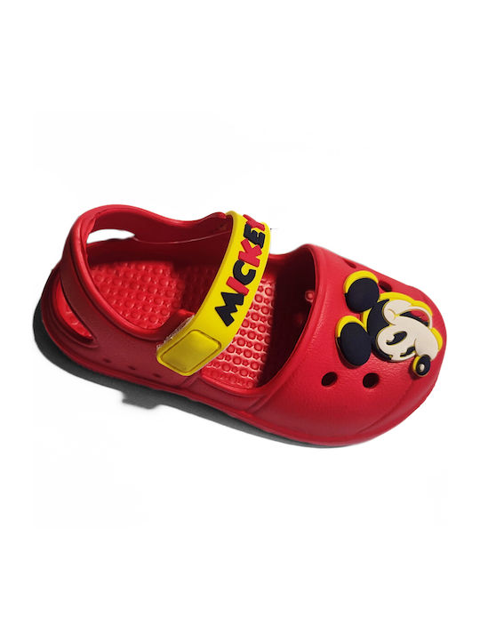 Disney Children's Beach Shoes Red