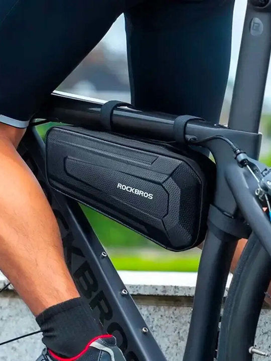 Rockbros B67 Wasserdichte Fahrradtasche für Rahmen - Schwarz