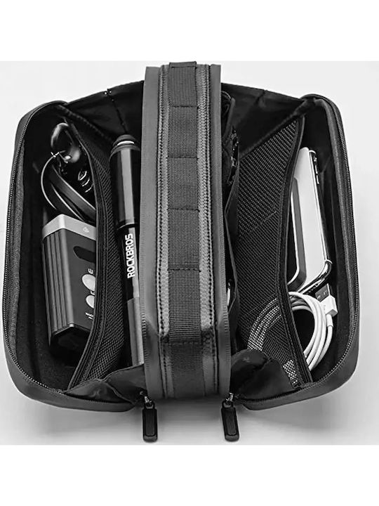 Rockbros B67 Wasserdichte Fahrradtasche für Rahmen - Schwarz