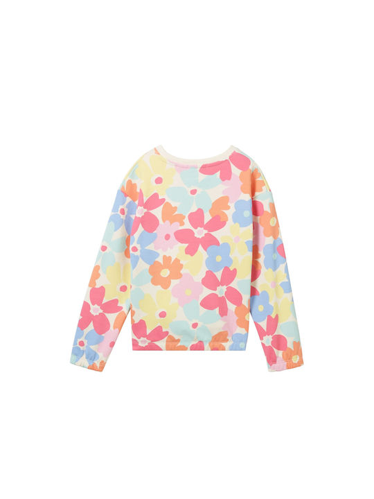 Tom Tailor Kids Cropped Sweatshirt Multicolour