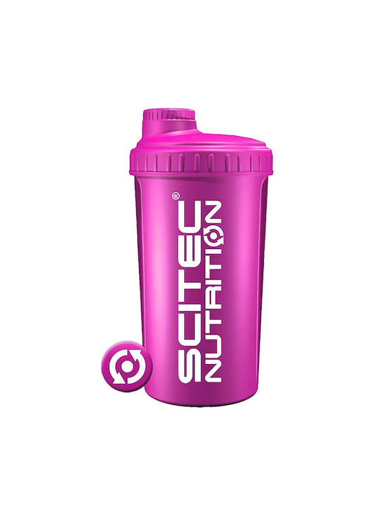 Scitec Nutrition Shaker Πρωτεΐνης 700ml Πλαστικό Ροζ