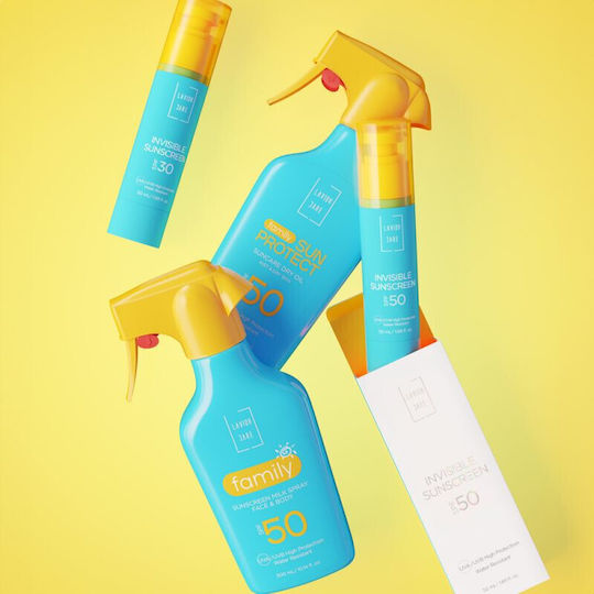 Lavish Care Family Αντηλιακό Λάδι Προσώπου & Σώματος SPF50 σε Spray 300ml