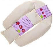 Yogi & Yogini Cotton made Travel Set Pillow Beige