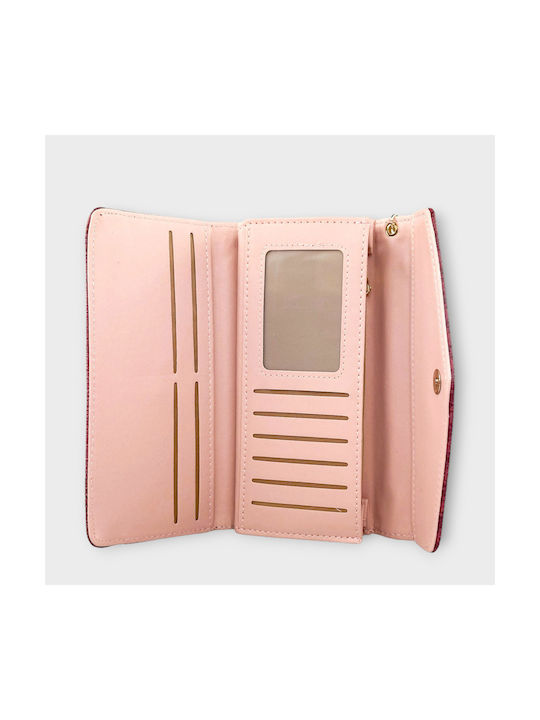 Fragola Large Women's Wallet Pink