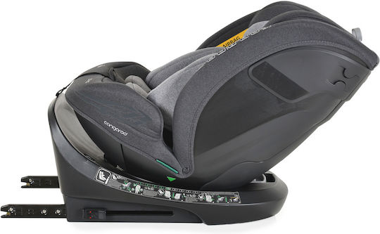 Cangaroo Draco Καθισματάκι Αυτοκινήτου i-Size με Isofix Grey 0-36 kg