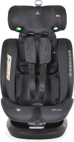 Cangaroo Draco Καθισματάκι Αυτοκινήτου i-Size με Isofix Grey 0-36 kg