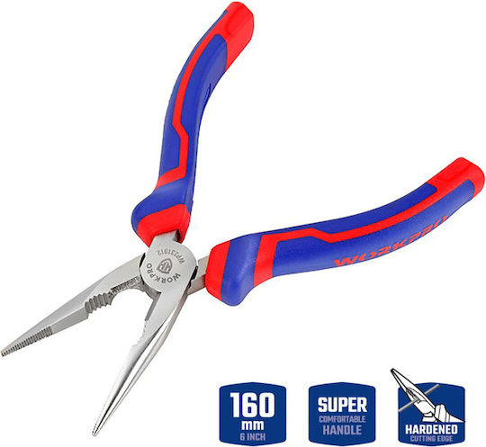 WorkPro Μυτοτσίμπιδο Ίσιο Μήκους 152.4mm