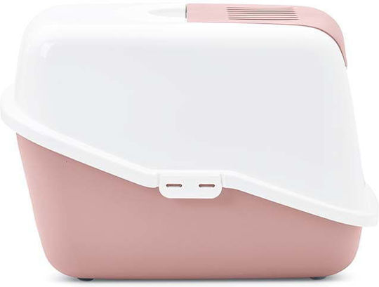 Savic Nestor Katzentoilette Geschlossen Rosa L56 x B36 x H38.5cm