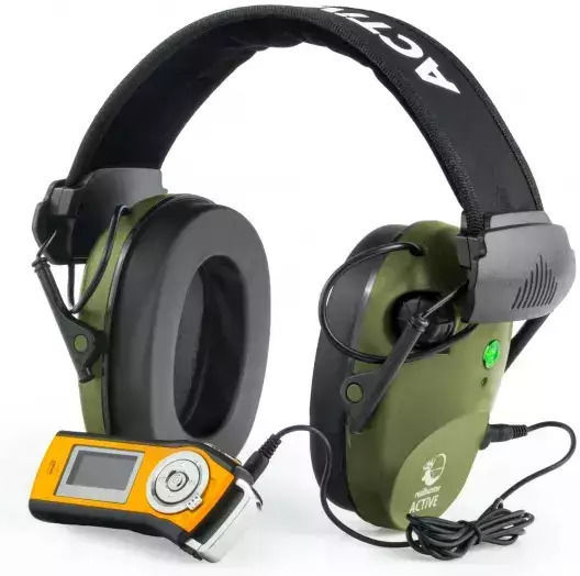 Ηλεκτρονικές Ωτοασπίδες Realhunter Active Pro & Γυαλιά Προστασίας Olive Green