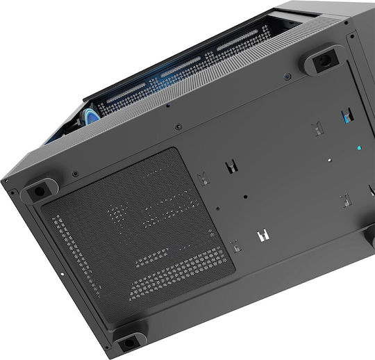 Modecom Breeze ARGB FLOW Gaming Midi Tower Computer Case with Side Window Black