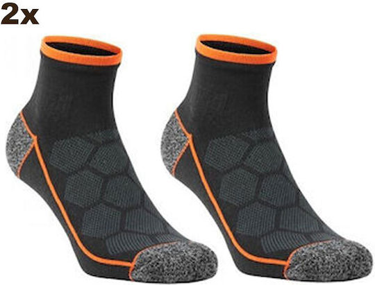 Black & Decker Κοντές Κυνηγετικές Κάλτσες Βαμβακερές σε Μαύρο χρώμα
