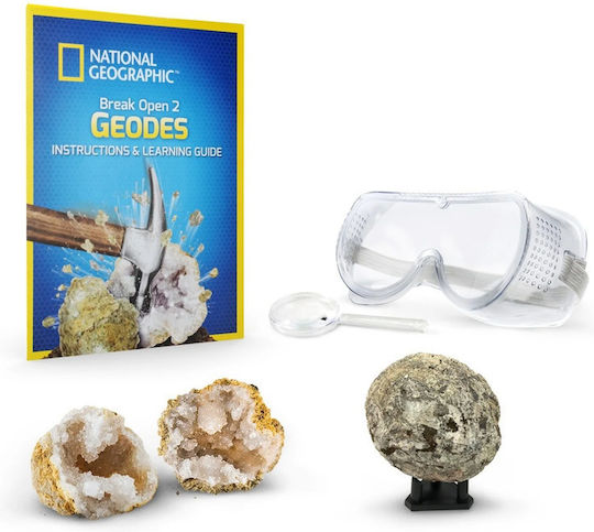 Giochi Preziosi National Geographic Ορυκτά Πετρώματα STEM Educational Game Crystals National Geographic for 8+ years old Years Old