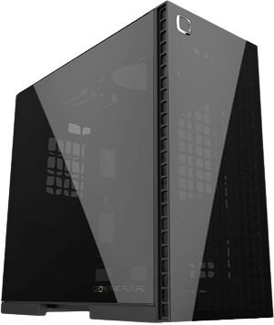 Geometric Future M6 Cezanne Геймърско Midi Tower Компютърна Кутия с Черен Страничен Прозорец
