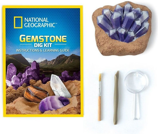 Giochi Preziosi National Geographic Σετ Ανασκαφής Πετράδια STEM Educational Game Crystals National Geographic for 8+ years old Years Old