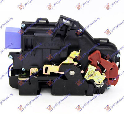 Front Door Lock Electromagnetic 9pin Vw Golf V 04-08 3d1837016ac Right 1 pcs