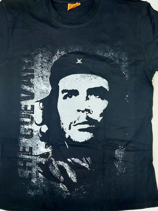 Che Guevara T-shirt Black Cotton