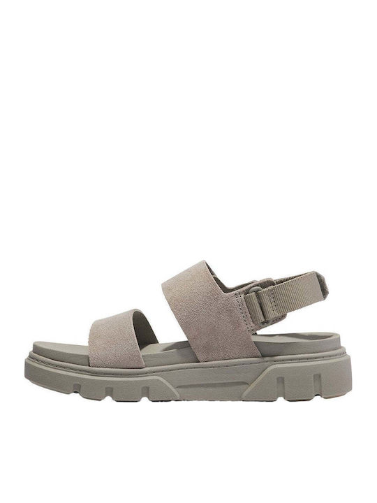 Greyfiled Sandal Δερμάτινα Γυναικεία Σανδάλια Μπεζ
