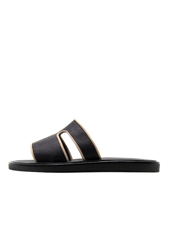 IRIS Leather Women's Sandals Black