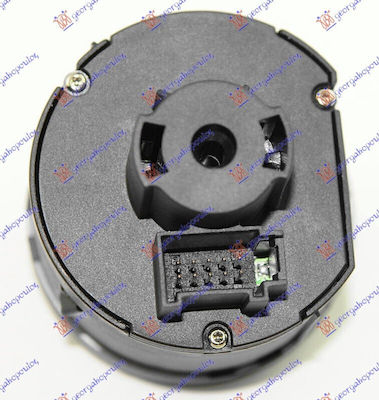 Auto Light Switch Chrome 10pin Vw Scirocco 08-14 3c8941431a 1 pc