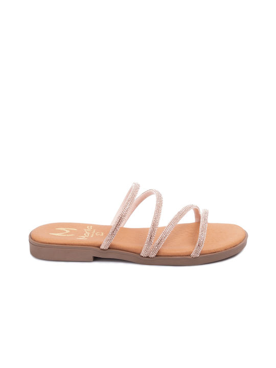 Marila Footwear Din piele Sandale dama Bronz