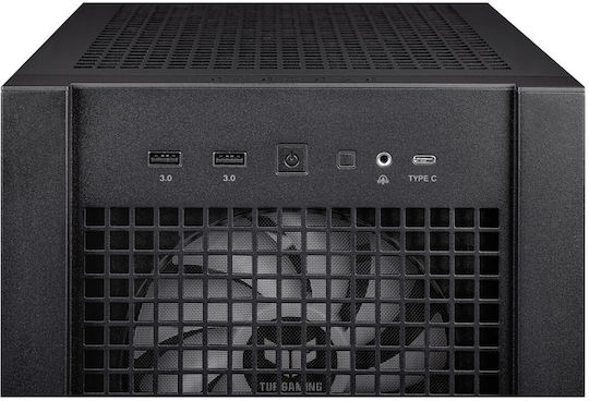 Asus TUF Gaming GT302 ARGB Midi-Turm Computergehäuse mit Seitenfenster Schwarz